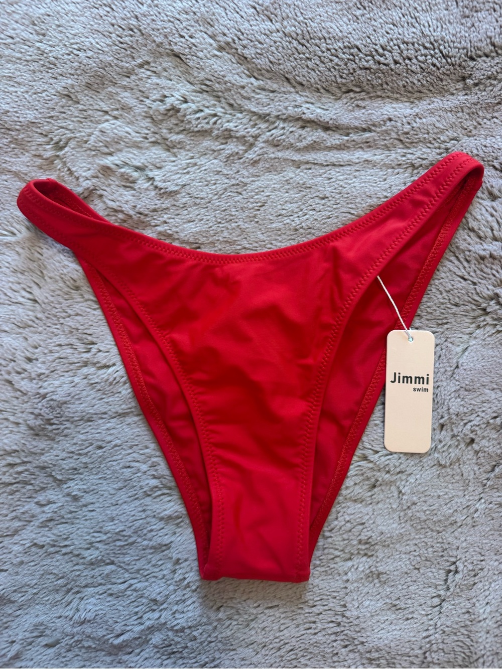 Jimmi Swim Women's Red Bikini Bottom